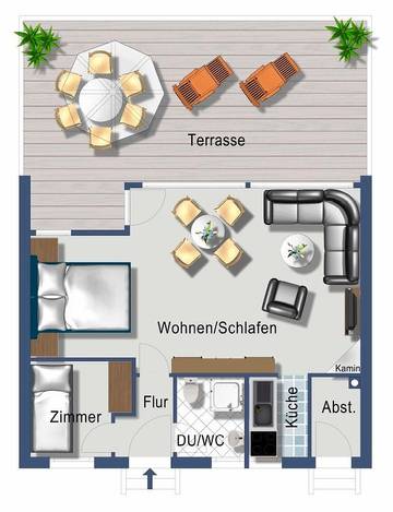 Bungalow für 4 Personen in Lensterstrand, Grömitz, Bild 3