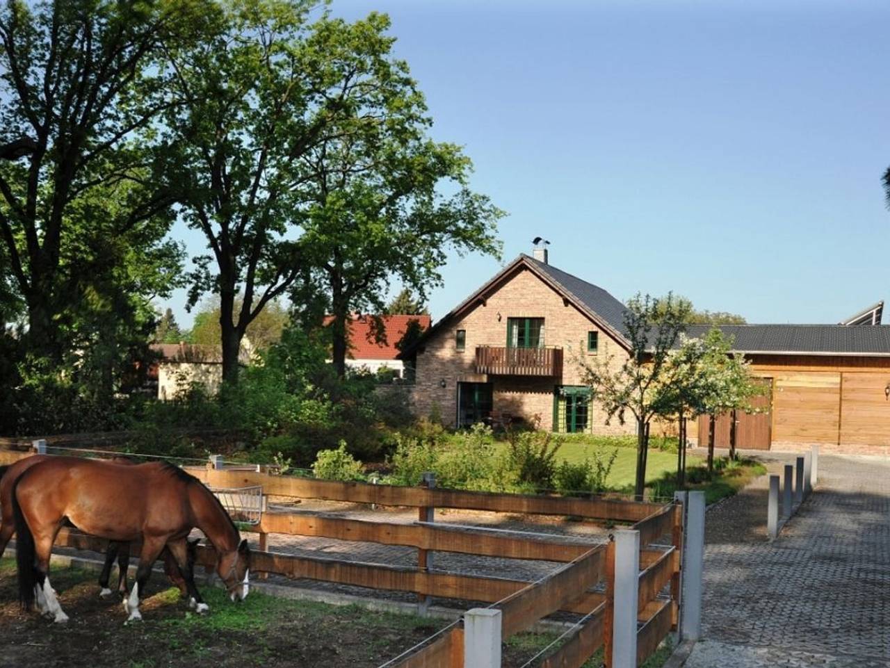 Ganze Ferienwohnung, Kastanienhof - Fewo Malinka, Schlafr., Wohnr., Küche, Du/Wc in Burg (Spreewald), Lausitz