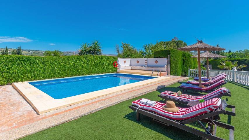 Maison de vacances pour 6 personnes, avec Balcon/Terrasse et Piscine à Ronda