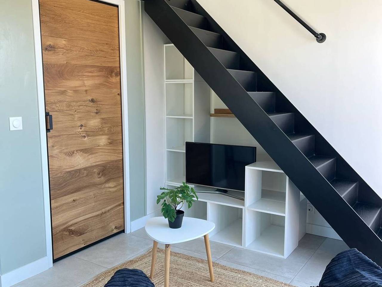 Apartamento entero, Cambo-les-Bains: T1 Bis acogedor con jardín y Wifi in Cambo-les-Bains, Region de Bayona