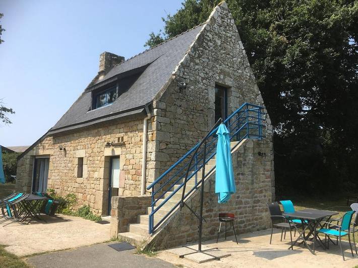 Maison de vacances pour 4 personnes, avec jardin ainsi que piscine et vue