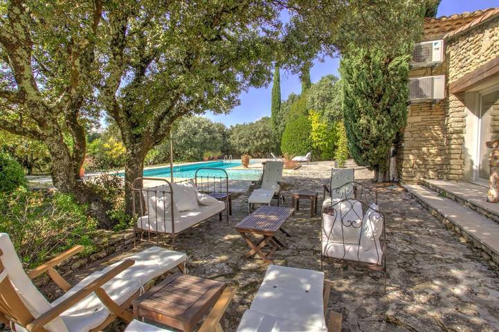 Villa pour 7 personnes, avec balcon et jardin, adapté aux familles à Gordes - 2
