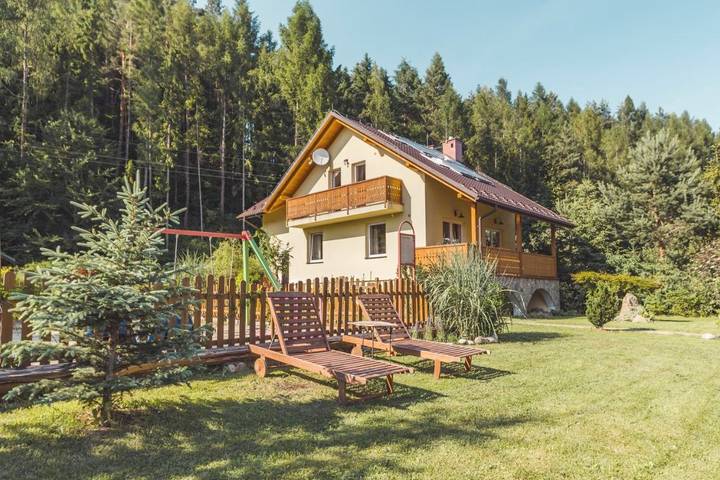 Apartament wakacyjny dla 7 osób, z Balkon i Taras oraz Ogród i Widok w Niedzica
