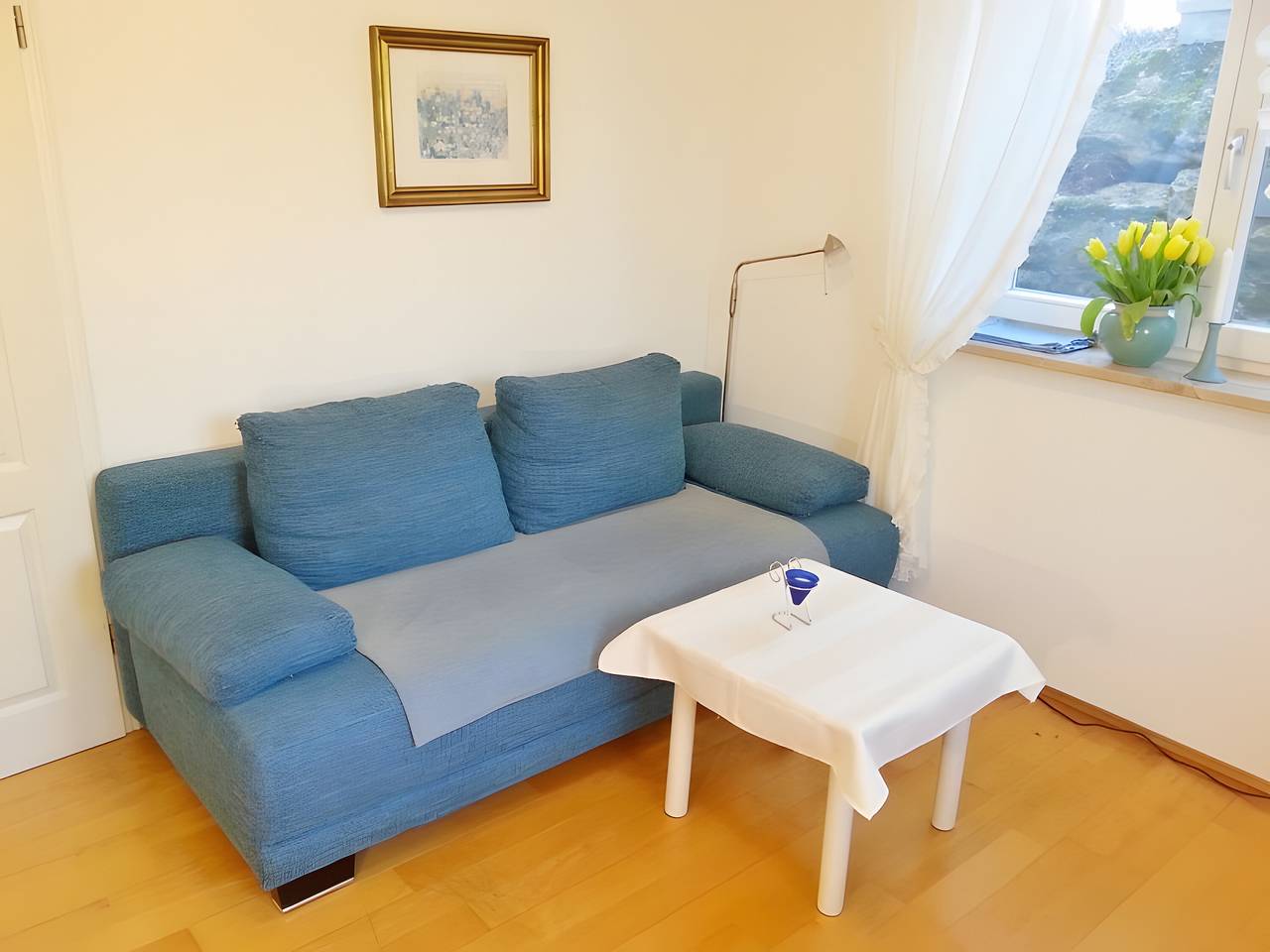 Ganze Wohnung, Ferienwohnung '2-Zimmer' mit Privatterrasse, Gemeinschaftsgarten und Wi-Fi in Unteruhldingen, Uhldingen-Mühlhofen
