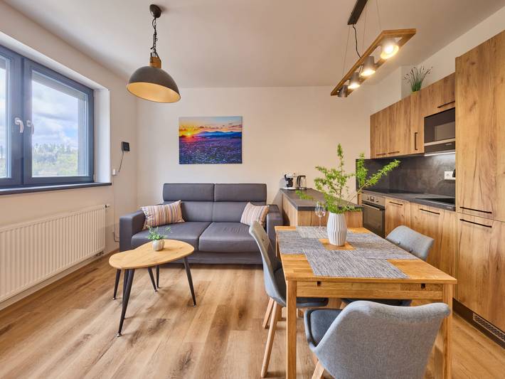 Ferienwohnung für 4 Personen, mit Balkon in Tschechien