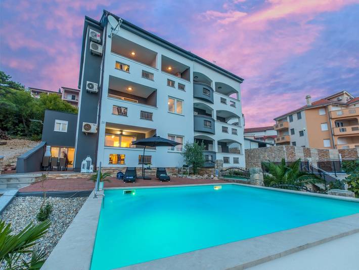 Ferienwohnung für 4 Personen in Crikvenica