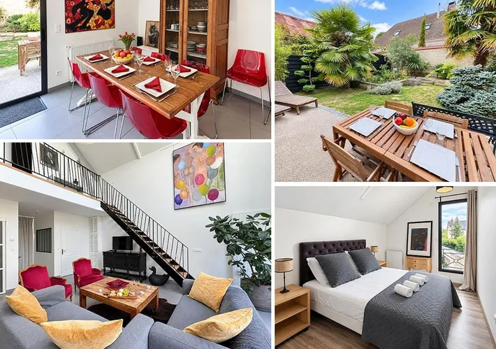 Casa de vacaciones para 6 personas, con jardín y terraza - 1