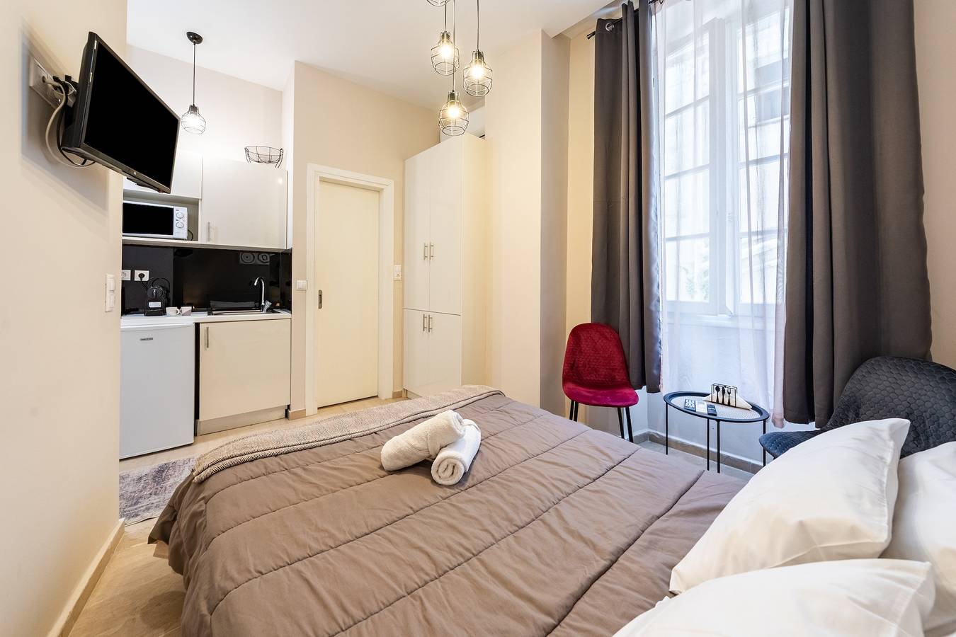 Ganzes Studio, Einzimmerapartment 'Dora's Apartments 2' mit Wi-Fi und Klimaanlage in Korfu (Stadt), Korfu