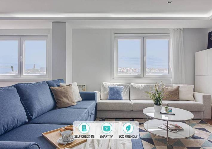 Vakantieappartement voor 4 personen, met uitzicht - 1