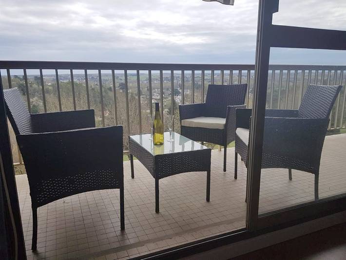 Location de vacances pour 2 personnes, avec vue et jardin à Montrichard