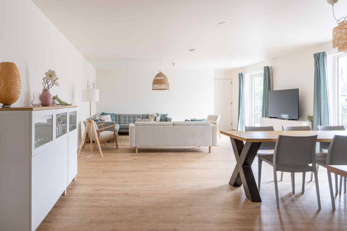 Ganze Wohnung, Luxuriöse Gruppenunterkunft für 20 Personen im Vleien auf Ameland in Nes, Westfriesische Inseln