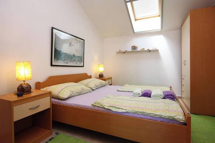 Ganze Wohnung, Apartment Grivicic A2 mit Meerblick auf der Insel Krapanj in Krapanj, Krapanj (Kroatische Adria)