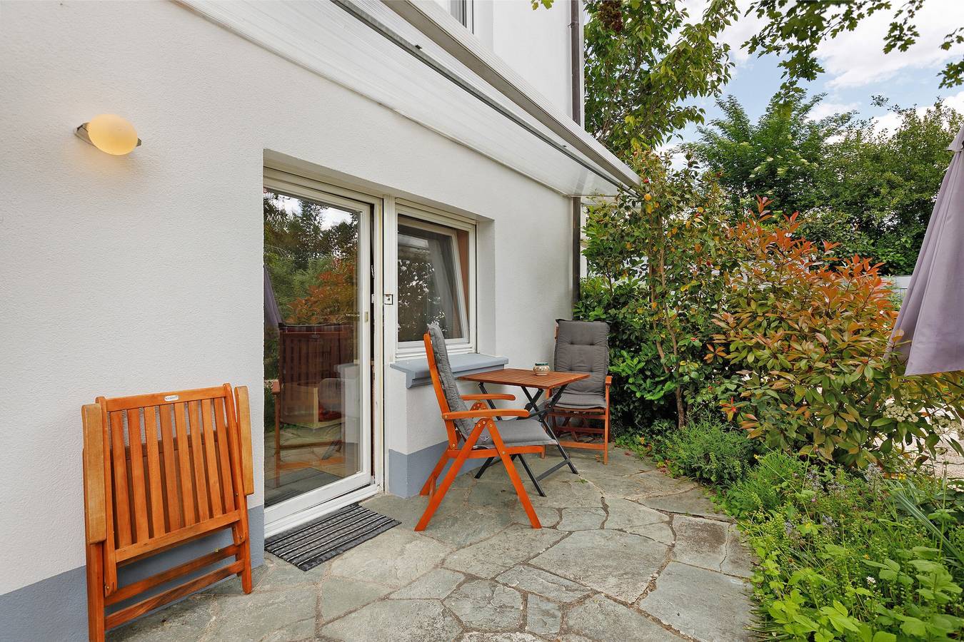 Ganze Wohnung, Ferienwohnung 'Granzow' mit Seeblick, Wi-Fi und Klimaanlage in Hemmenhofen, Gaienhofen