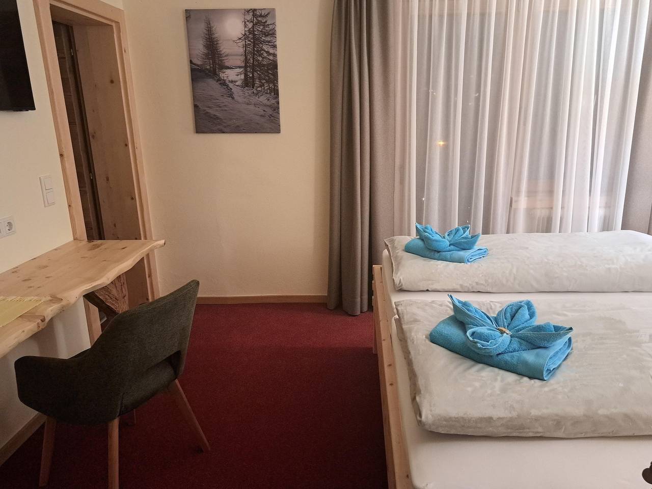 Ganze Ferienwohnung, Doppelzimmer "Dorfblick" in Reißeck, Lieser-Maltatal