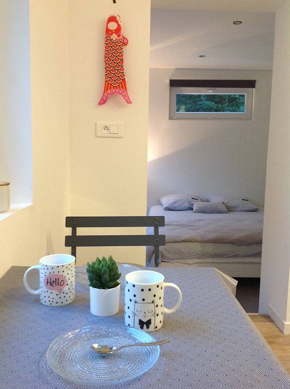 Chambre pour 2 personnes, avec Terrasse et Jardin