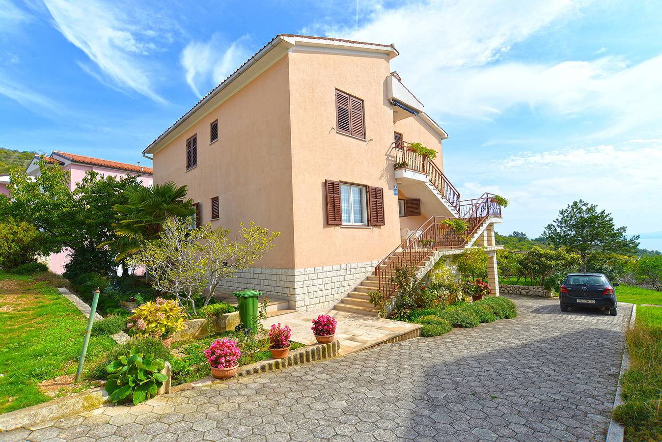 Ganze Wohnung, Ferienwohnung für 5 Personen mit Balkon in Rabac, Labin-Rabac