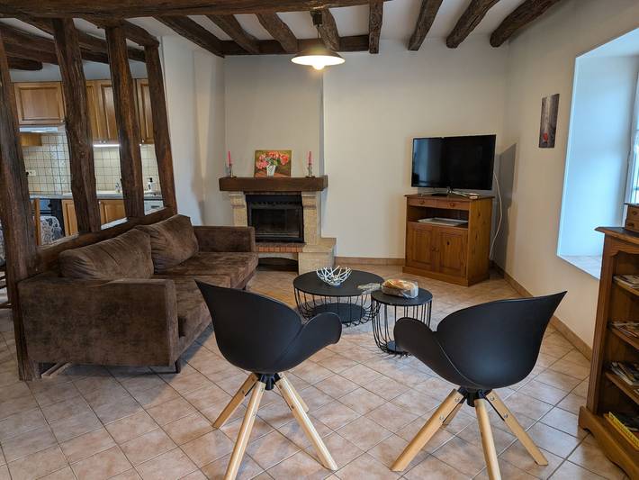 Gemütliches renoviertes Haus mit Garten, Wlan und Haustieren in der Nähe von Orléans in Épieds-en-Beauce, Loire-Tal