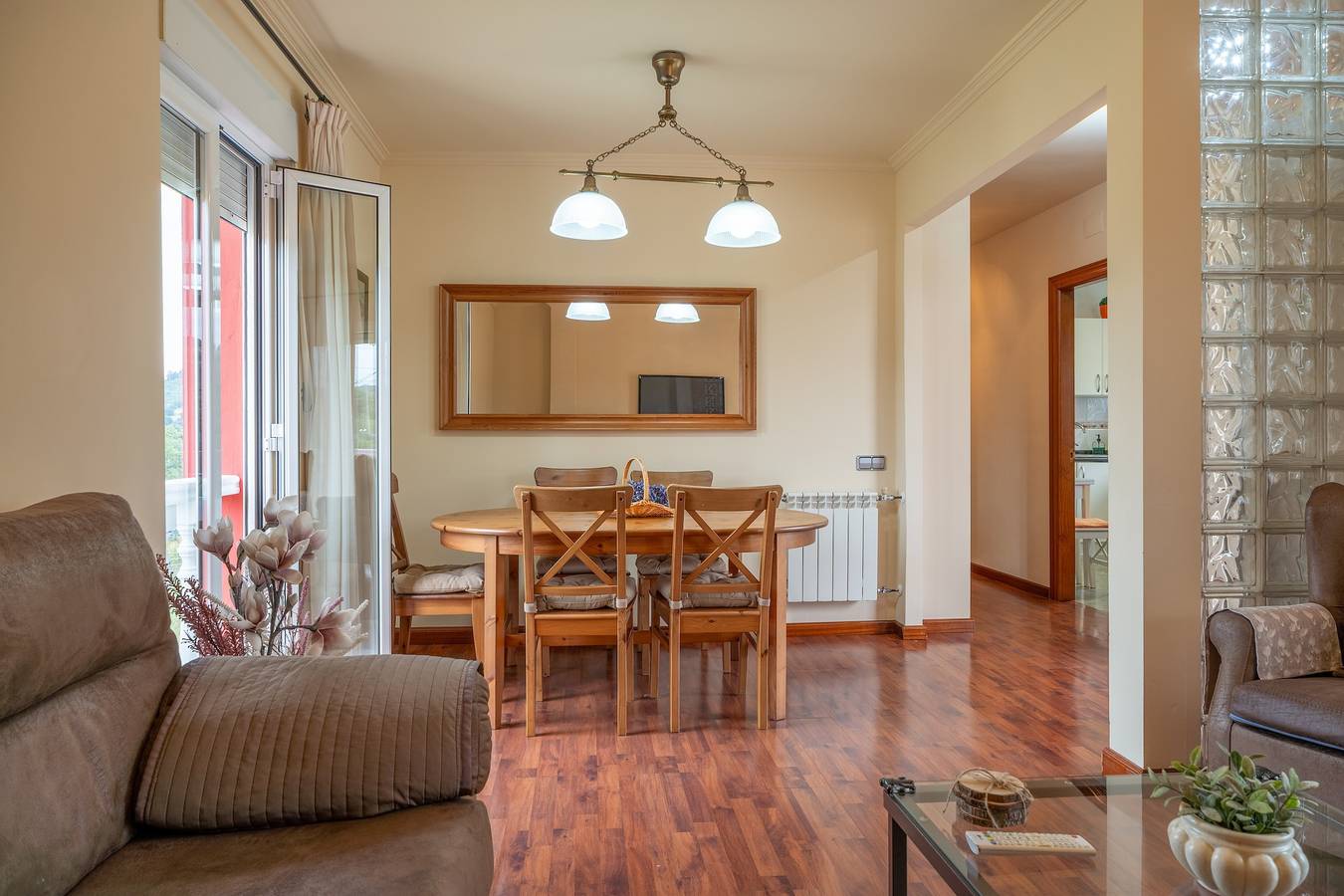 Ferienhaus 'La Quintana Del Maestro' mit Bergblick, privater Terrasse und Wlan in Siero, Provincia de Asturias