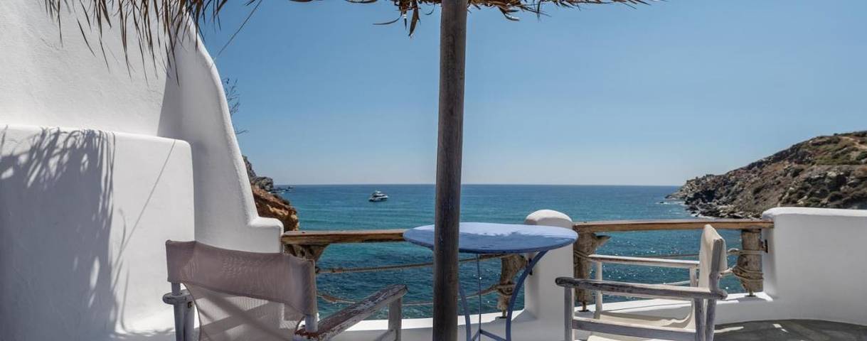 Maison d’hôte pour 2 personnes, avec balcon et vue dans Folégandros - 4