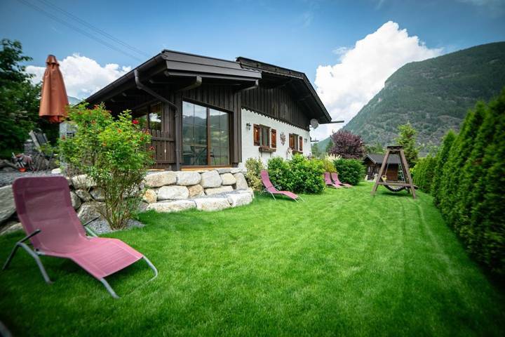 Ferienhaus für 6 Personen, mit Garten und Ausblick sowie Sauna, mit Haustier im Ötztal