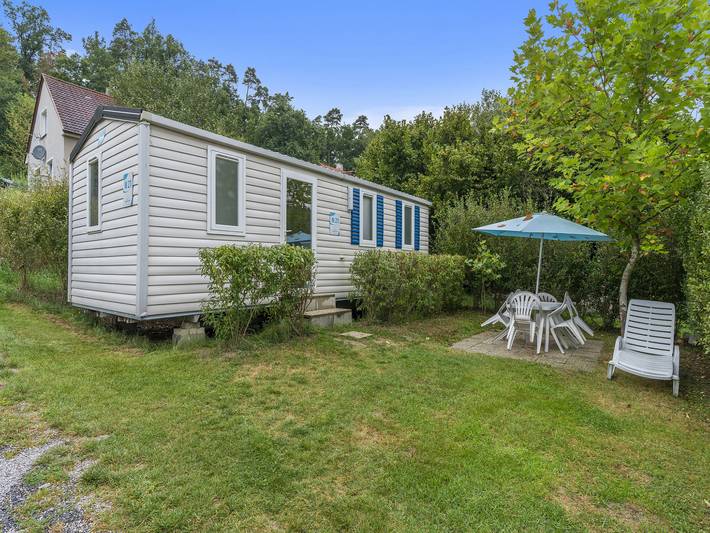 Bungalow für 4 Personen, mit Terrasse und Garten in Tschechien