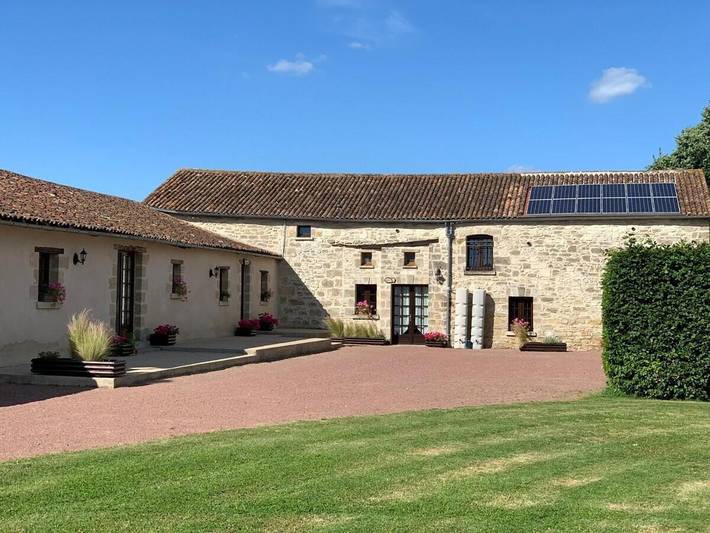 Location de vacances pour 4 personnes, avec jardin ainsi que piscine et vue à Concourson-sur-Layon - 2