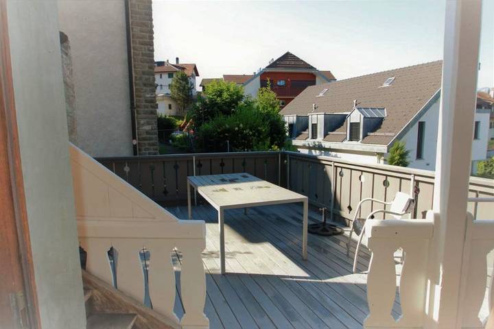 Gîte pour 6 personnes, avec vue sur le lac ainsi que vue et terrasse, animaux acceptés à Blonay - 4