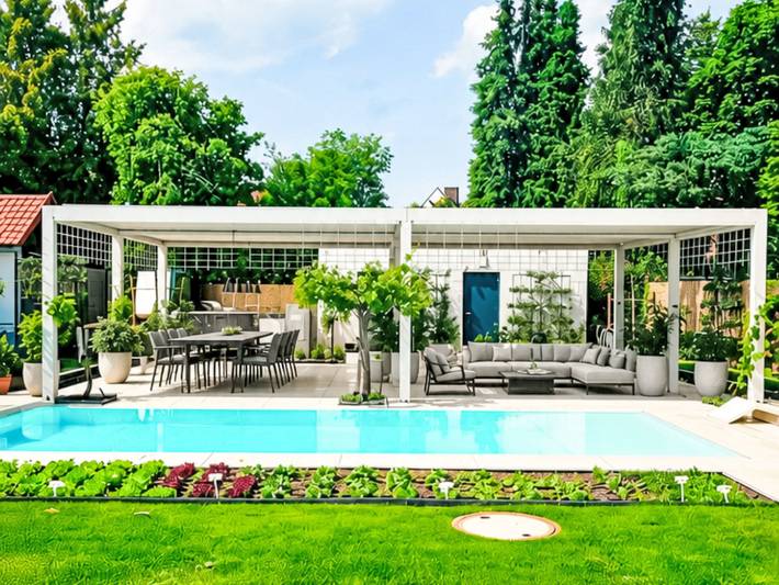 Vakantiewoning voor 13 personen, with Terras and Tuin as well as Zwembad in München