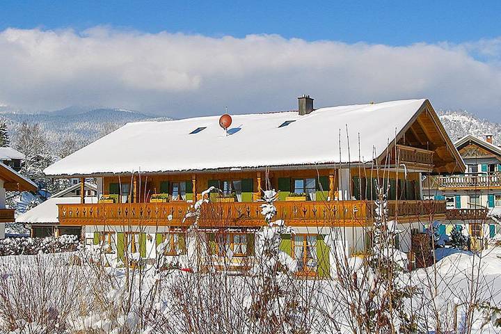 Ferienwohnung für 2 Personen, mit Balkon und Ausblick in Krün - 3