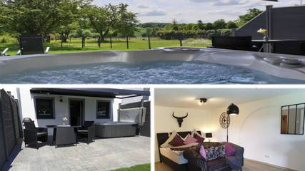 Ferienwohnung für 2 Personen, mit Whirlpool und Garten sowie Sauna in der Eifel