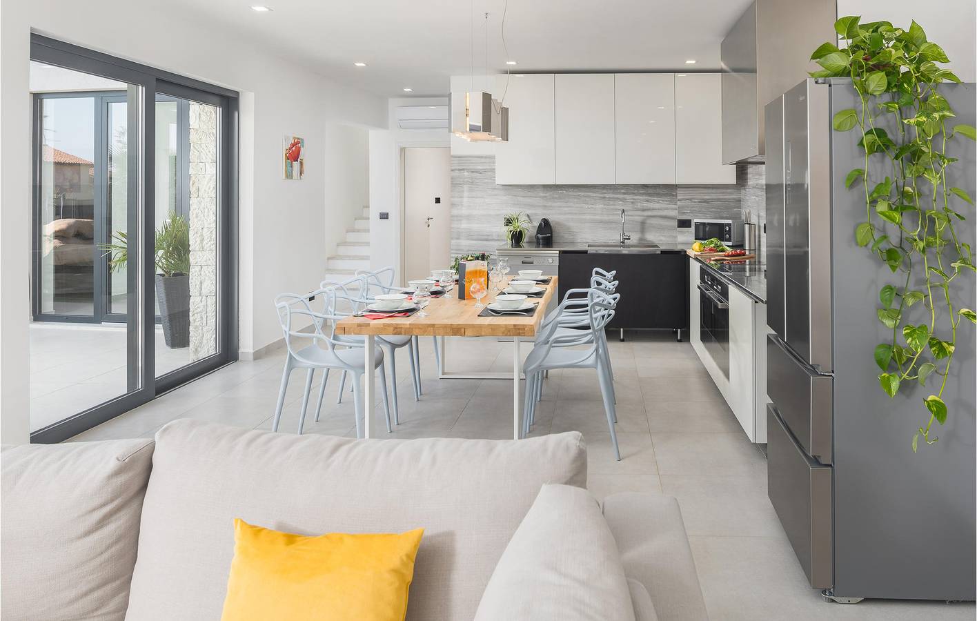 Ferienhaus für 8 Personen mit Terrasse in Kastelir, Općina Kaštelir - Labinci