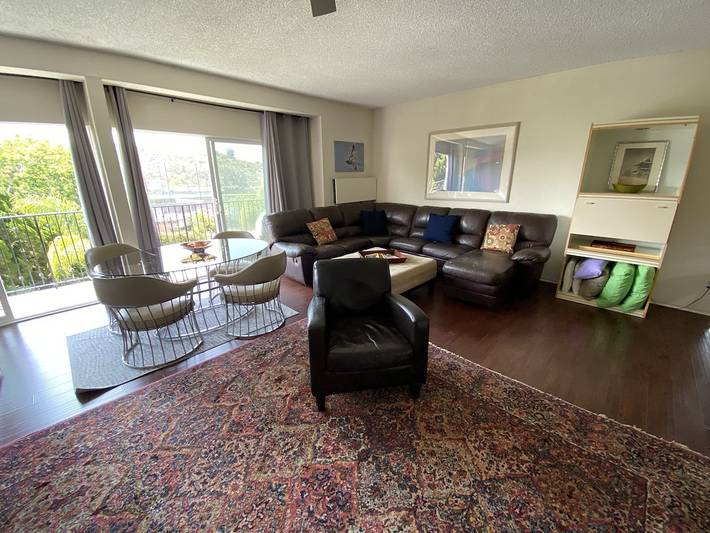 Vacation rental for 3 people, with pool and sauna as well as hot tub and yard in Carlsbad