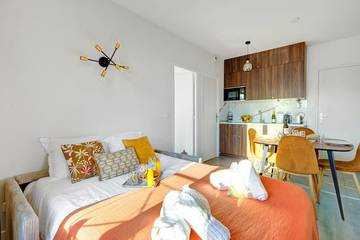 Appartement De Vacances pour 4 Personnes dans Bagnolet, Seine-Saint-Denis, Photo 3