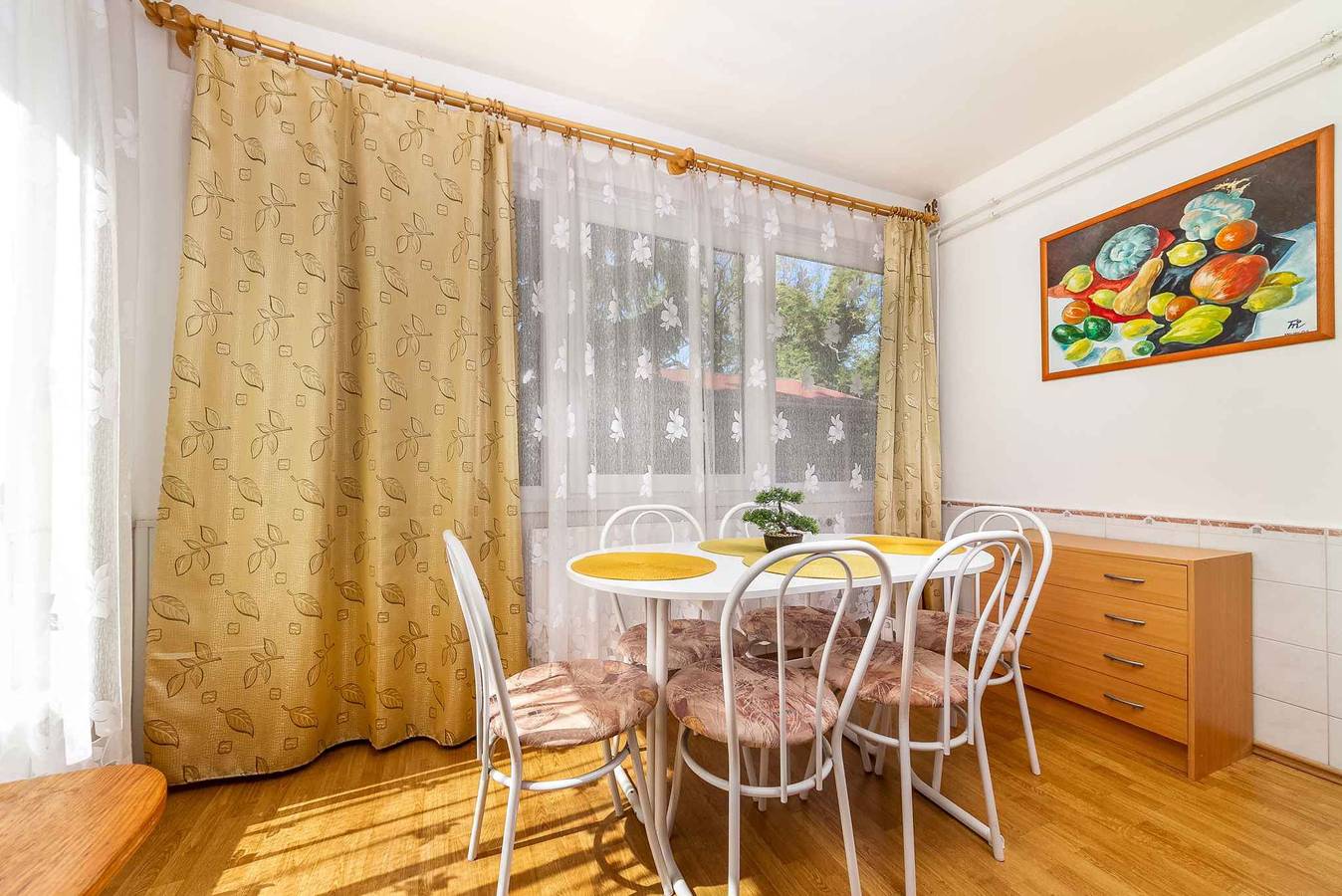 Ferienhaus mit eine große Terasse  in Balatonkeresztur, Plattensee Südufer