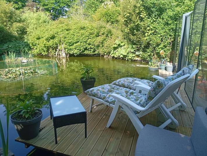 Chambre d’hôte pour 2 personnes, avec jardin et piscine ainsi que vue sur le lac et vue, animaux acceptés dans le Calvados - 3