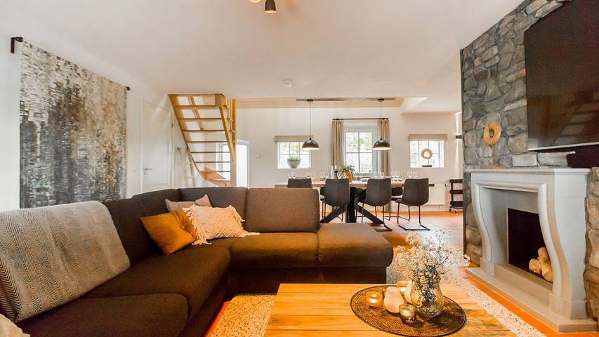 Ferienhaus für 10 Personen, mit Sauna und Garten sowie Terrasse - 1