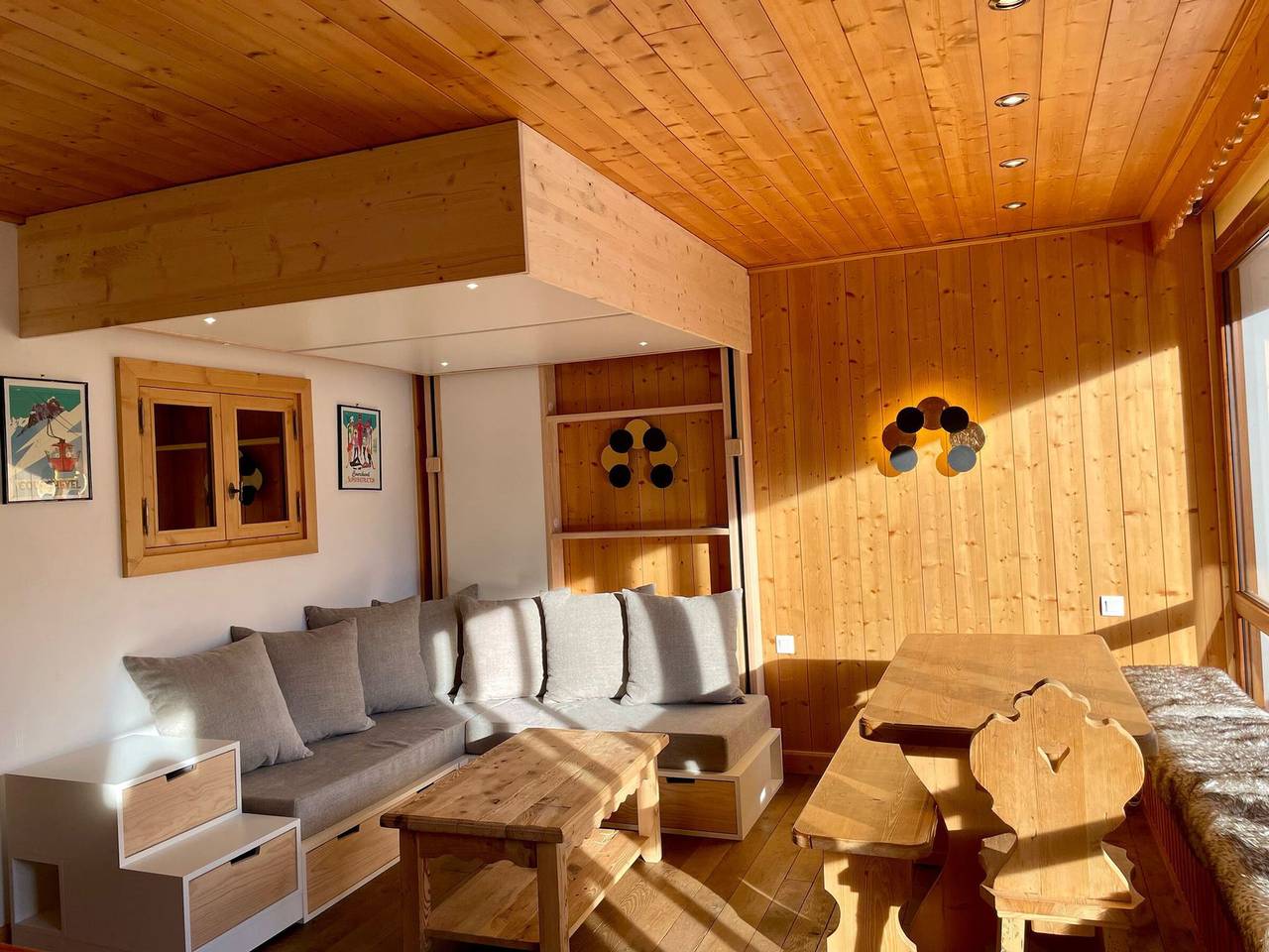 Ganzes Studio, Courchevel Moriond - Wohnung 6 Pers, Pistenzugang & Südbalkon in Courchevel 1650 (Moriond), Saint-Bon-Tarentaise