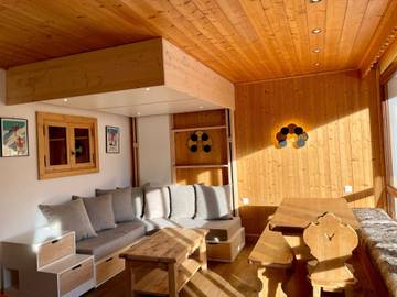 Gîte pour 6 personnes, avec terrasse dans Courchevel 1650 (Moriond)