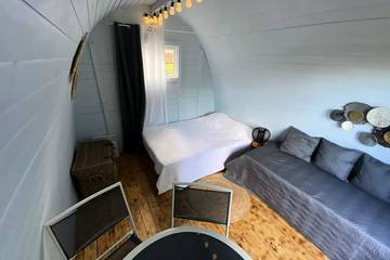 Cabane En Bois pour 2 Personnes dans Martres-Tolosane, Haute-Garonne, Photo 1