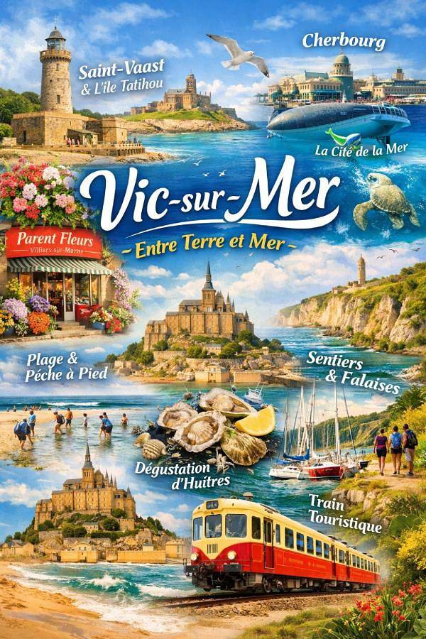 Holiday Home in Cosqueville, Vicq-sur-Mer