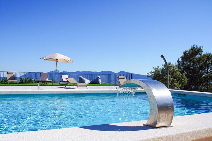 Casa rural para 12 personas, con Terraza y Jardín además de Piscina y Vistas en Biar - 2