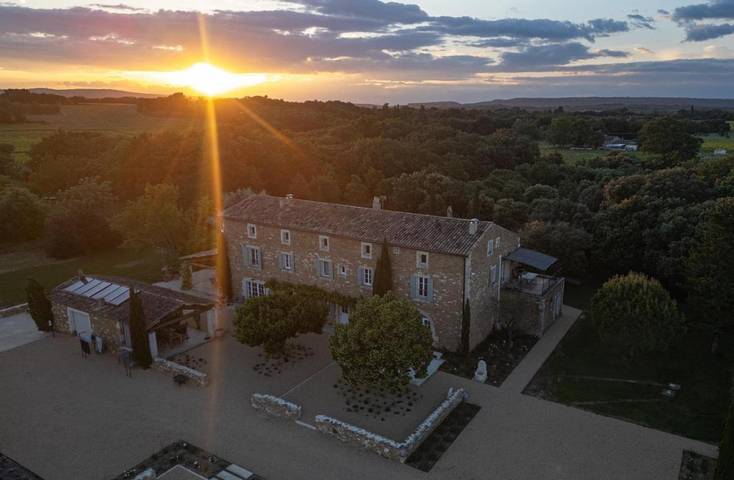 Maison d’hôte pour 2 personnes, avec jardin et vue ainsi que piscine et terrasse à Bouchet - 2
