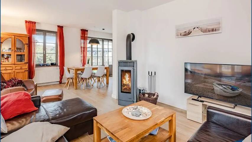 Ferienhaus für 6 Personen, mit Sauna und Terrasse sowie Garten in Kamminke