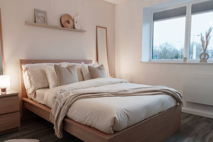 Ganze Wohnung, 2 Bed Manchester Apartment with Wifi - Sleeps 4 in Greater Manchester