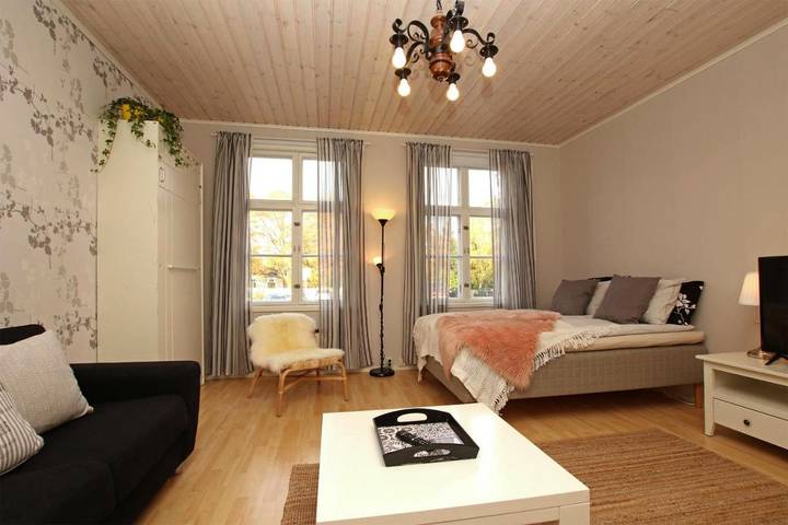 Appartement de vacances pour 5 personnes, avec jardin