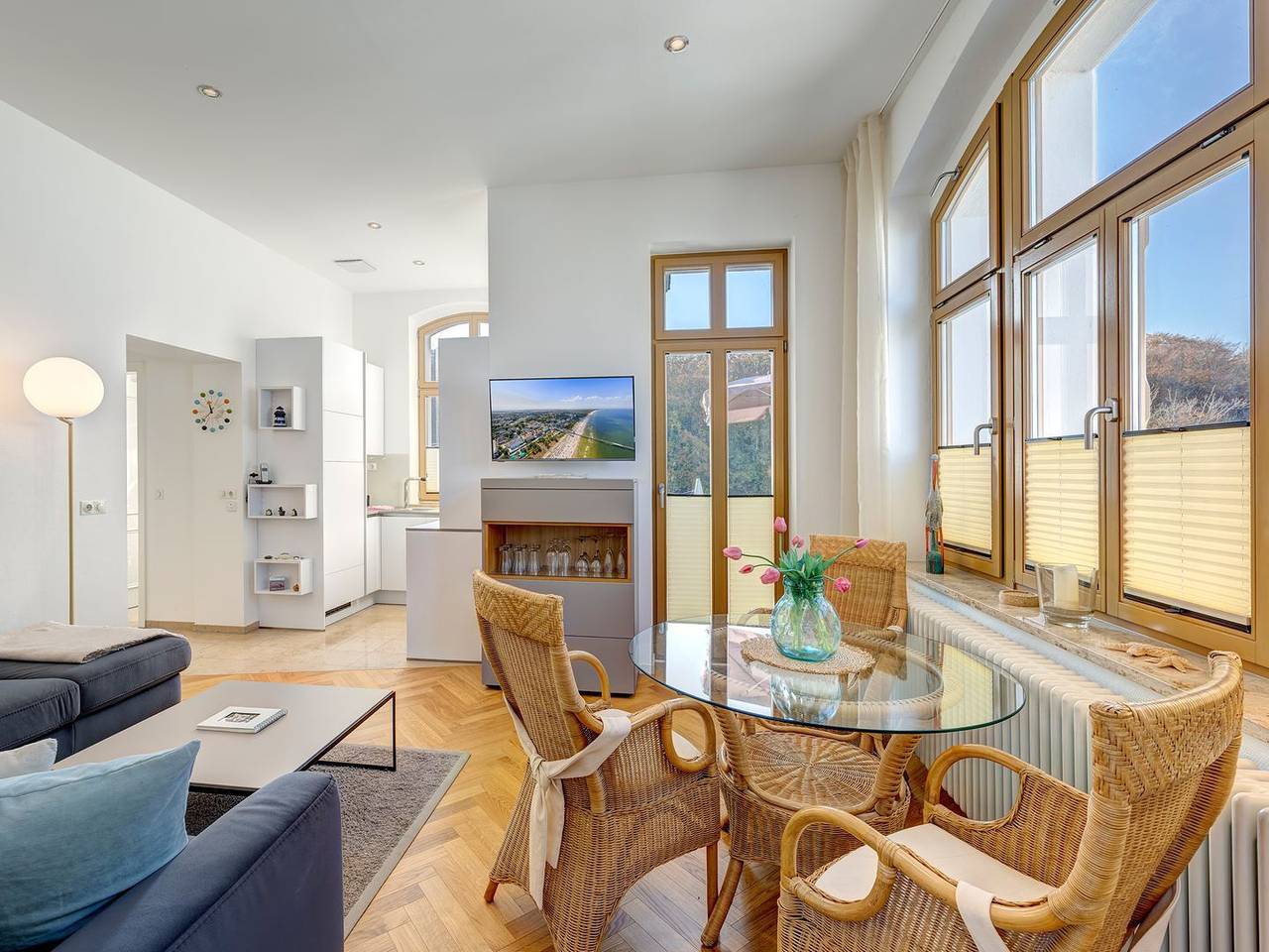 Ganze Wohnung, Willkommen in der Villa Tisculum in der Ferienwohnung "Possin" in Zinnowitz! in Ostseebad Zinnowitz, Zinnowitz
