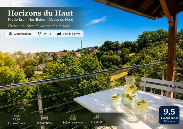 Apartamento de vacaciones para 6 personas, con terraza y vistas - 1