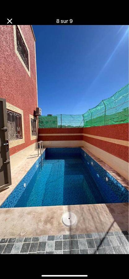 Maison de vacances pour 10 personnes, avec vue ainsi que balcon et piscine
