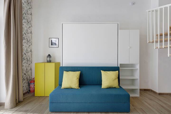 Ganze Wohnung, Apartment 'Chicco & Mirca Loft in Rome Metro A' mit Wlan und Klimaanlage in Primavalle, Rom