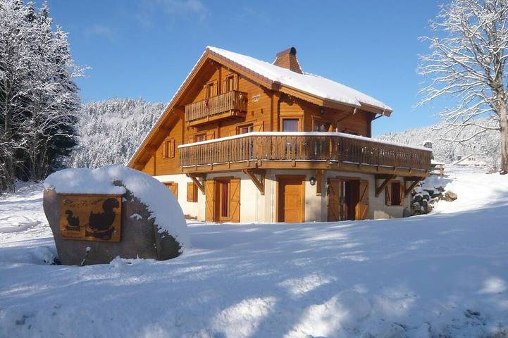 Chalet pour 12 personnes, avec balcon et jardin - 1